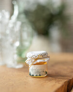 Podziękowania dla Gości Weselnych Miody i słoiczki Nutella pomysł na prezenty dla gości weselnych, podziękowanie dla gości weselnych, miodki na podziękowania dla gości, prezenty dla gości weselnych, słoiczek z miodem1