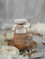 Podziękowania dla Gości Weselnych Miody i słoiczki Nutella prezenciki podziękowania dla gości weselnych słodkości od Państwa Młodych miodki w słoiczkach  0