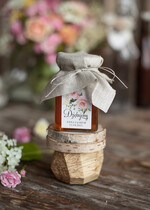 Podziękowania dla Gości Weselnych Miody i słoiczki Nutella upominki dla gości weselnych  miód w słoiczku podziękowania dla gości  1