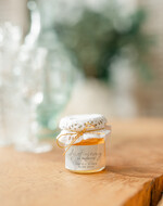 Podziękowania dla Gości Weselnych Miody i słoiczki Nutella mini słoiczki prezenty dla gości weselnych, podziękowanie dla gości weselnych, miodki na podziękowania dla gości prezenty dla gości weselnych słoiczek z miodem1