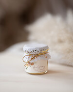 Podziękowania dla Gości Weselnych Miody i słoiczki Nutella mini słoiczki prezenty dla gości weselnych, podziękowanie dla gości weselnych, miodki na podziękowania dla gości, prezenty dla gości weselnych słoiczek z miodem0