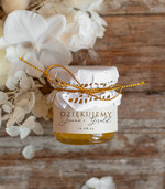 Podziękowania dla Gości Weselnych Miody i słoiczki Nutella podziękowania podarunki dla gości weselnych mini słoiczek prezenty dla gości  0