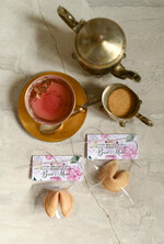 Podziękowania dla Gości Weselnych Ciasteczka z wróżbą prezenciki dla gości weselnych, ciasteczka z wróżbą i dedykacją0