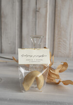 Podziękowania dla Gości Weselnych Ciasteczka z wróżbą podziękowanie dla gości weselnych, ciasteczko z wróżba podziękowanie za przybycie, ciastko z wróżbą na wesele, pomysł podziękowania dla gości 1