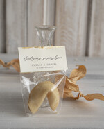 Podziękowania dla Gości Weselnych Ciasteczka z wróżbą podziękowanie dla gości weselnych, ciasteczko z wróżba podziękowanie za przybycie, ciastko z wróżbą na wesele, pomysł podziękowania dla gości 0