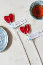 Podziękowania dla Gości Weselnych Lizaki podziękowania podarunki dla gości weselnych upominek z unikatowym motywem   0