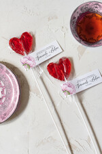 Podziękowania dla Gości Weselnych Lizaki ślubne podziękowania dla gości upominek z unikatowym motywem   0