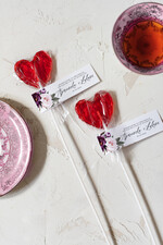 Podziękowania dla Gości Weselnych Lizaki prezenciki podarunki po weselu słodki podarek od Państwa Młodych   0