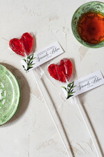 Podziękowania dla Gości Weselnych Lizaki upominki ślubne od pary młodej dla gości weselnych słodki poczęstunek   0