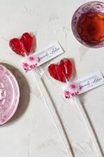 Podziękowania dla Gości Weselnych Lizaki prezenty od pary młodej dla gości weselnych spersonalizowane przysmaki   0