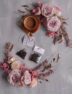 Podziękowania dla Gości Weselnych Saszetki podziękowania dla gości weselnych  mała saszetka z herbata    0