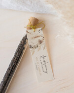 Podziękowania dla Gości Weselnych Fiolki podarunki dla gości weselnych, piękne podziękowania dla gości weselnych, ręcznie zdobione fiolki z herbatą, fiolki na herbatę, podziękowania dla gości herbata 2