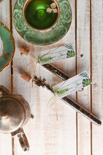 Podziękowania dla Gości Weselnych Fiolki personalizowane podziękowania dla gości weselnych do wyboru kawa lub herbata   0