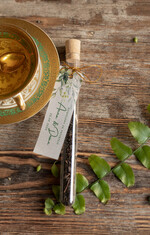 Podziękowania dla Gości Weselnych Fiolki pomysłowe podziękowania dla gości  fiolki na herbate lub kawe    1