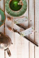 Podziękowania dla Gości Weselnych Fiolki podziękowanie za przybycie na uroczystość w formie aromatycznej kawy   0