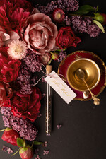 Podziękowania dla Gości Weselnych Fiolki pamiątki dla gości weselnych pomysłowe saszetki kawa fiolki na herbate lub kawe    0