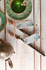 Podziękowania dla Gości Weselnych Fiolki oryginalne podziękowania dla gości zawierające herbatę lub kawę   0