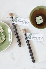 Podziękowania dla Gości Weselnych Fiolki podziękowania dla gości ślubnych zawierające herbatę lub kawę   0