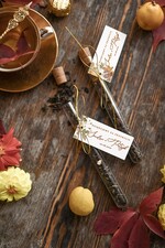 Podziękowania dla Gości Weselnych Fiolki prezenciki dla gości weselnych  fiolki na herbatę lub kawe    0