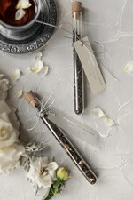 Podziękowania dla Gości Weselnych Fiolki unikatowe podziękowania dla gości  fiolki na herbate lub kawe    0