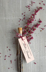 Podziękowania dla Gości Weselnych Fiolki podziękowania dla gości weselnych za przybycie  fiolki na herbatę lub kawe    0