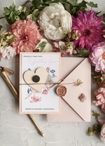 Zmień/Zarezerwuj datę ślubu - save the date botaniczne wezwanie na ślub   1