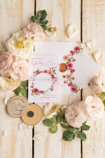 Zmień/Zarezerwuj datę ślubu - save the date botaniczne powiadomienia ślubne   3