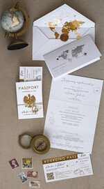 Zaproszenia ślubne paszport / podróże Zaproszenia ślubne paszport do miłości w folderze , zaproszenia ślubne z motywem podróży, zaproszenia na ślub dla podróżników5