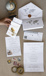 Zaproszenia ślubne paszport / podróże Zaproszenia ślubne paszport do miłości w folderze , zaproszenia ślubne z motywem podróży, zaproszenia na ślub dla podróżników2