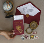 Zaproszenia ślubne paszport / podróże Zaproszenia ślubne paszport do miłości, zaproszenia ślubne z motywem podróży, zaproszenia na ślub dla podróżników5