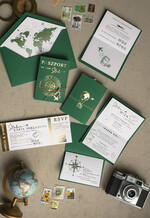 Zaproszenia ślubne paszport / podróże najpiękniejsze zaproszenia ślubne, zaproszenia ślubne z motywem podróży, zaproszenia na ślub dla podróżników, zaproszenie na ślub w formie paszportu3