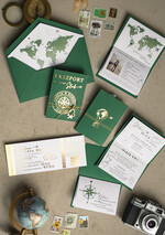 Zaproszenia ślubne paszport / podróże najpiękniejsze zaproszenia ślubne, zaproszenia ślubne z motywem podróży, zaproszenia na ślub dla podróżników, zaproszenie na ślub w formie paszportu6