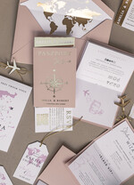 Zaproszenia ślubne paszport / podróże Zaproszenia ślubne paszport do miłości, zaproszenia ślubne z motywem podróży, zaproszenia na ślub dla podróżników13