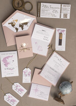 Zaproszenia ślubne paszport / podróże Zaproszenia ślubne paszport do miłości, zaproszenia ślubne z motywem podróży, zaproszenia na ślub dla podróżników20