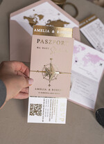 Zaproszenia ślubne paszport / podróże Zaproszenia ślubne paszport do miłości, zaproszenia ślubne z motywem podróży, zaproszenia na ślub dla podróżników3