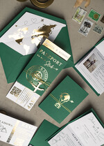 Zaproszenia ślubne paszport / podróże zaproszenia ślubne z motywem podróży, zaproszenia na ślub dla podróżników, zaproszenie na ślub w formie paszportu, mapa świata w kopercie idealne na wesele podróżników3