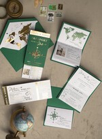 Zaproszenia ślubne paszport / podróże zaproszenia ślubne z motywem podróży, zaproszenia na ślub dla podróżników, zaproszenie na ślub w formie paszportu, mapa świata w kopercie idealne na wesele podróżników1