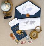 Zaproszenia ślubne paszport / podróże Zaproszenia ślubne paszport do miłości, zaproszenia ślubne z motywem podróży, zaproszenia na ślub dla podróżników11