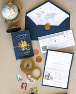 Zaproszenia ślubne paszport / podróże Zaproszenia ślubne paszport do miłości, zaproszenia ślubne z motywem podróży, zaproszenia na ślub dla podróżników5