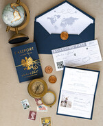 Zaproszenia ślubne paszport / podróże Zaproszenia ślubne paszport do miłości, zaproszenia ślubne z motywem podróży, zaproszenia na ślub dla podróżników7