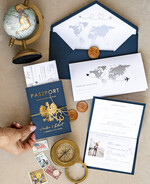 Zaproszenia ślubne paszport / podróże Zaproszenia ślubne paszport do miłości, zaproszenia ślubne z motywem podróży, zaproszenia na ślub dla podróżników9