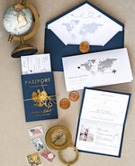 Zaproszenia ślubne paszport / podróże Zaproszenia ślubne paszport do miłości, zaproszenia ślubne z motywem podróży, zaproszenia na ślub dla podróżników0
