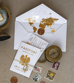 Zaproszenia ślubne paszport / podróże Zaproszenia ślubne paszport do miłości, zaproszenia ślubne z motywem podróży, zaproszenia na ślub dla podróżników5