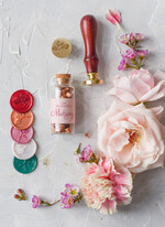 Dekoracje Sali weselnej/Dodatki do Zdjęć zrób to sam laki do zaproszeń  zestaw do lakowania stempel lak podgrzewacz łyżeczka  1