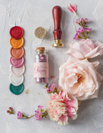 Dekoracje Sali weselnej/Dodatki do Zdjęć zrób to sam laki do zaproszeń  zestaw do lakowania stempel lak podgrzewacz łyżeczka  1