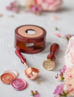 Dekoracje Sali weselnej/Dodatki do Zdjęć zrób to sam laki do zaproszeń  zestaw do lakowania stempel lak podgrzewacz łyżeczka  4