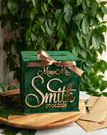 Pudełko na koperty  glamour pomysł na pudełko na pieniądze ślub i wesele, eleganckie pudełko na pieniądze, prezent dla młodej pary kopertówka na pieniądze4