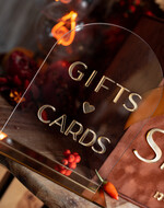 Pudełko na koperty  glamour Elegancka brązowo złota welurowa kopertówka ze złotymi napisami, brązowy cieniowany welur, pudełko na koperty, pomysł na pudełko na pieniądze podczas wesela6