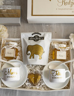Prezenty, Podziękowania dla Rodziców zestawy prezentowe kubki filiżanki Ślubne Podziękowania dla Rodziców, zestaw prezentowy filiżanki dla Rodziców od Młodej Pary, Box presonalizowana statuetka podziękowania 1