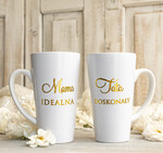 Prezenty, Podziękowania dla Rodziców zestawy prezentowe kubki filiżanki Ślubne Podziękowania dla Rodziców, zestaw prezentowy kubki dla Rodziców od Młodej Pary, Box presonalizowana statuetka podziękowania 2